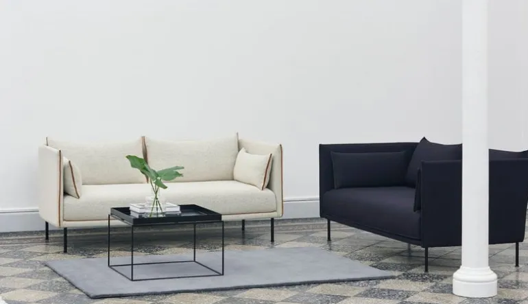 HAY Tray table large, black