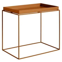 HAY Tray table large rectangular, toffee