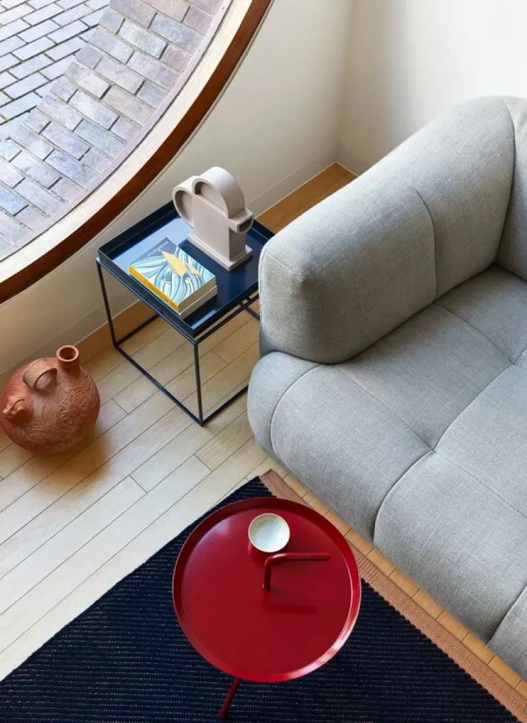 HAY Tray table medium square, deep blue