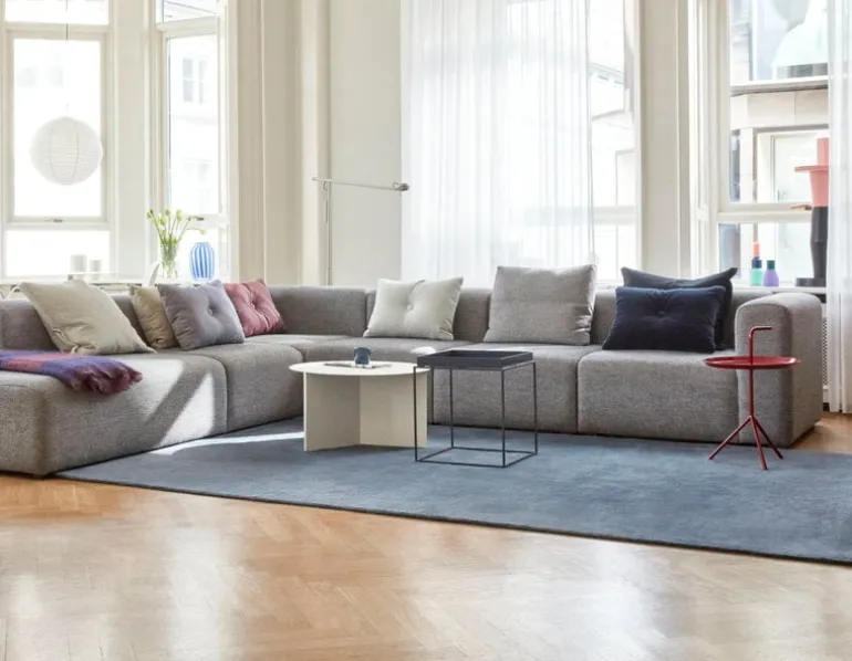 HAY Tray table medium square, deep blue