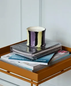 HAY Tray table medium square, toffee