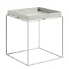 HAY Tray table medium square, warm grey