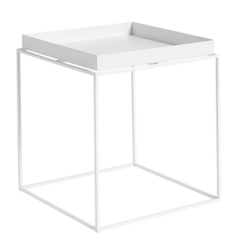 HAY Tray table medium square, white