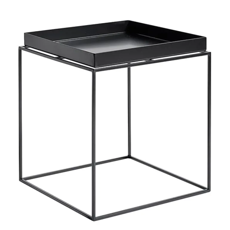 HAY Tray table medium square, black