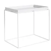 HAY Tray table rectangular, white