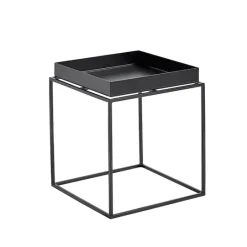 HAY Tray table small square, black
