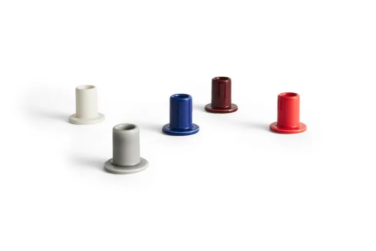 HAY Tube candleholder, S, blue