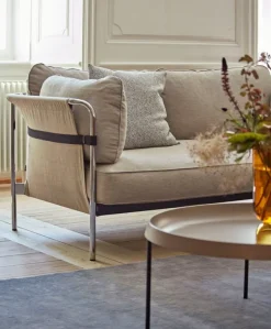 HAY Tulou coffee table 75 cm, mocca - black