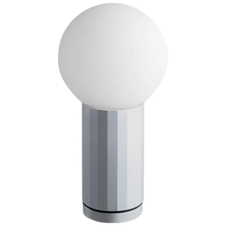 HAY Turn On table lamp, aluminium