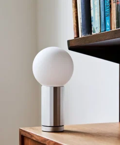 HAY Turn On table lamp, aluminium