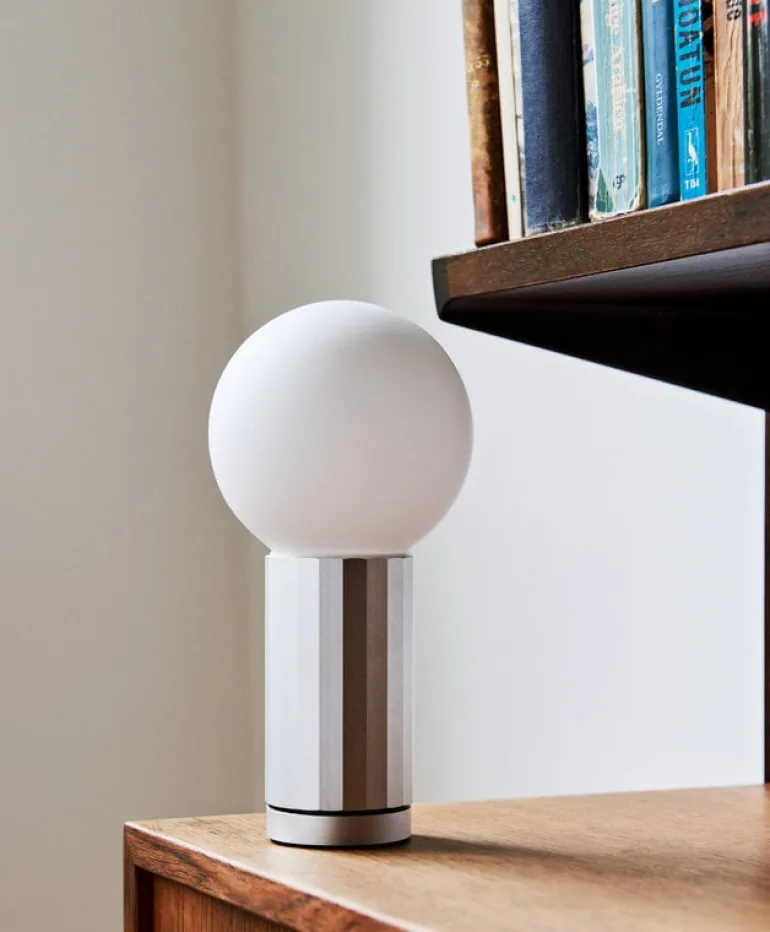 HAY Turn On table lamp, aluminium