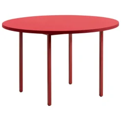 HAY Two-Colour table, 120 cm, maroon red - red