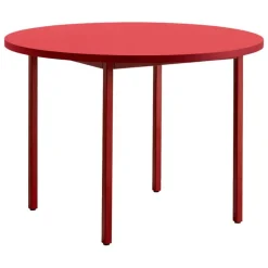 HAY Two-Colour table, 105 cm, maroon red - red