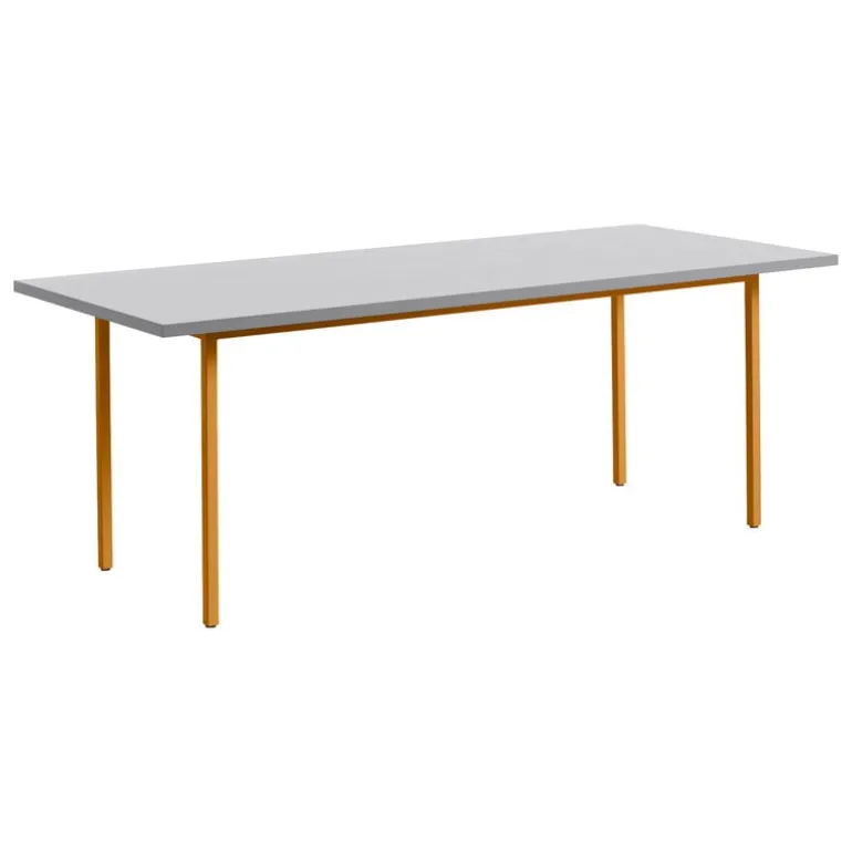 HAY Two-Colour table, 200 x 90 cm, ochre - light grey