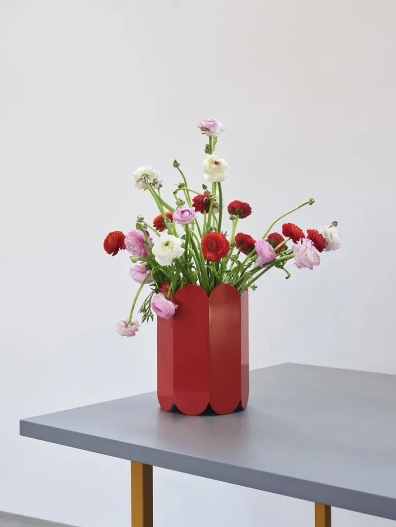 HAY Two-Colour table, 200 x 90 cm, ochre - light grey