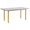 HAY Two-Colour table, 160 x 82 cm, ochre - light grey