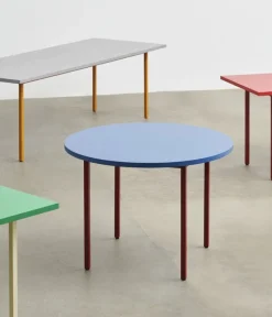 HAY Two-Colour table, 160 x 82 cm, ochre - light grey