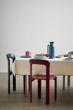 HAY Two-Colour table, 160 x 82 cm, ochre - light grey