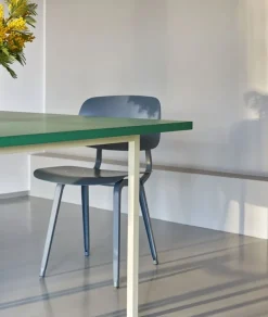 HAY Two-Colour table, 240 x 90 cm, ivory - green mint
