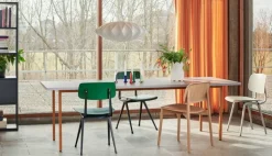 HAY Two-Colour table, 240 x 90 cm, ochre - light grey
