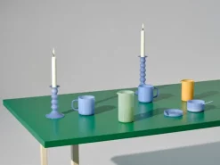 HAY Two-Colour table, 200 x 90 cm, ivory - green mint