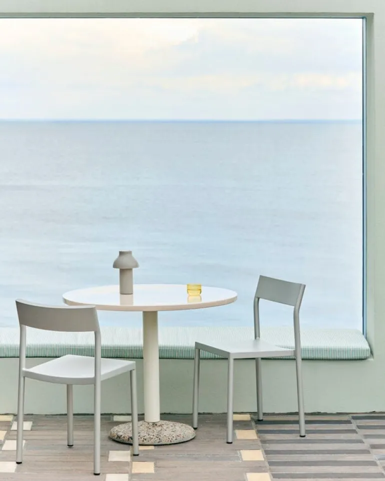 HAY Type chair, silver grey