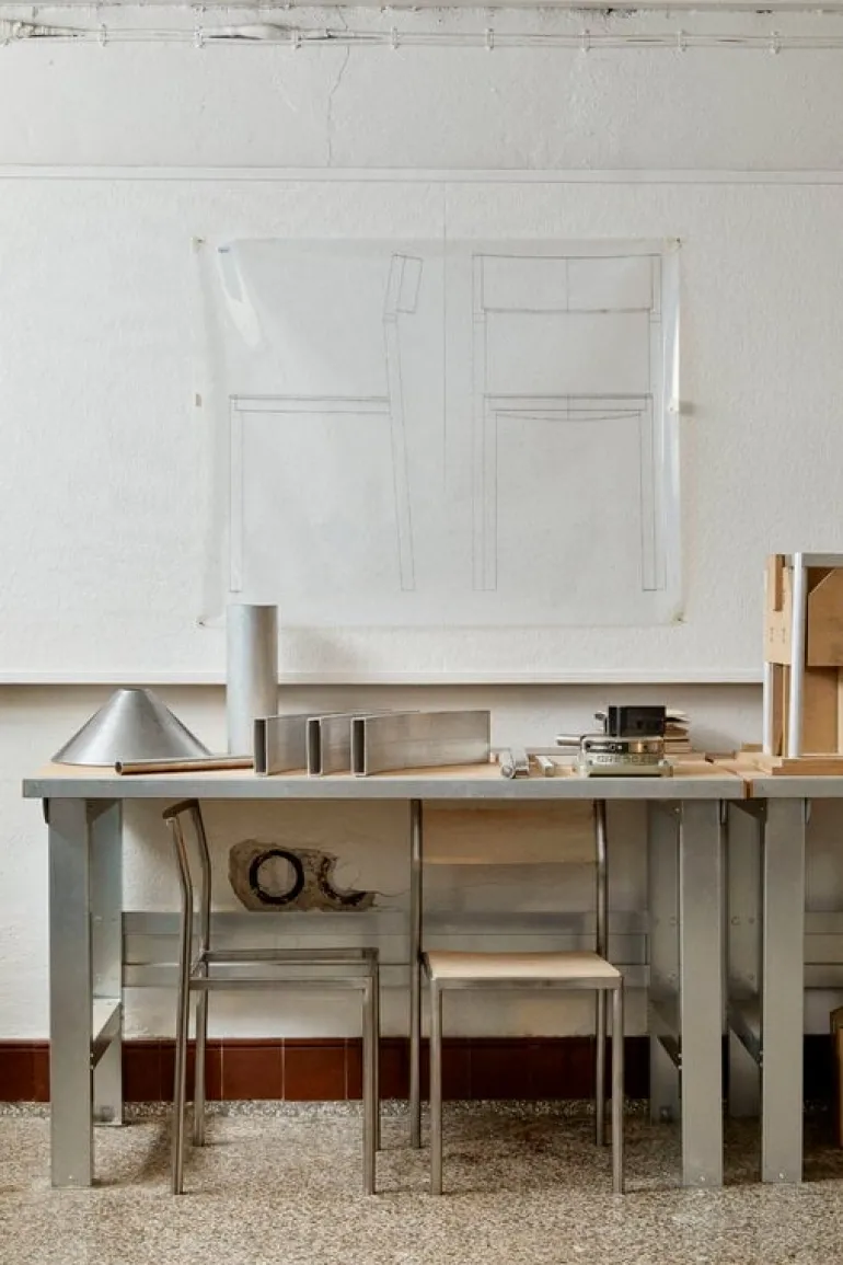 HAY Type chair, silver grey