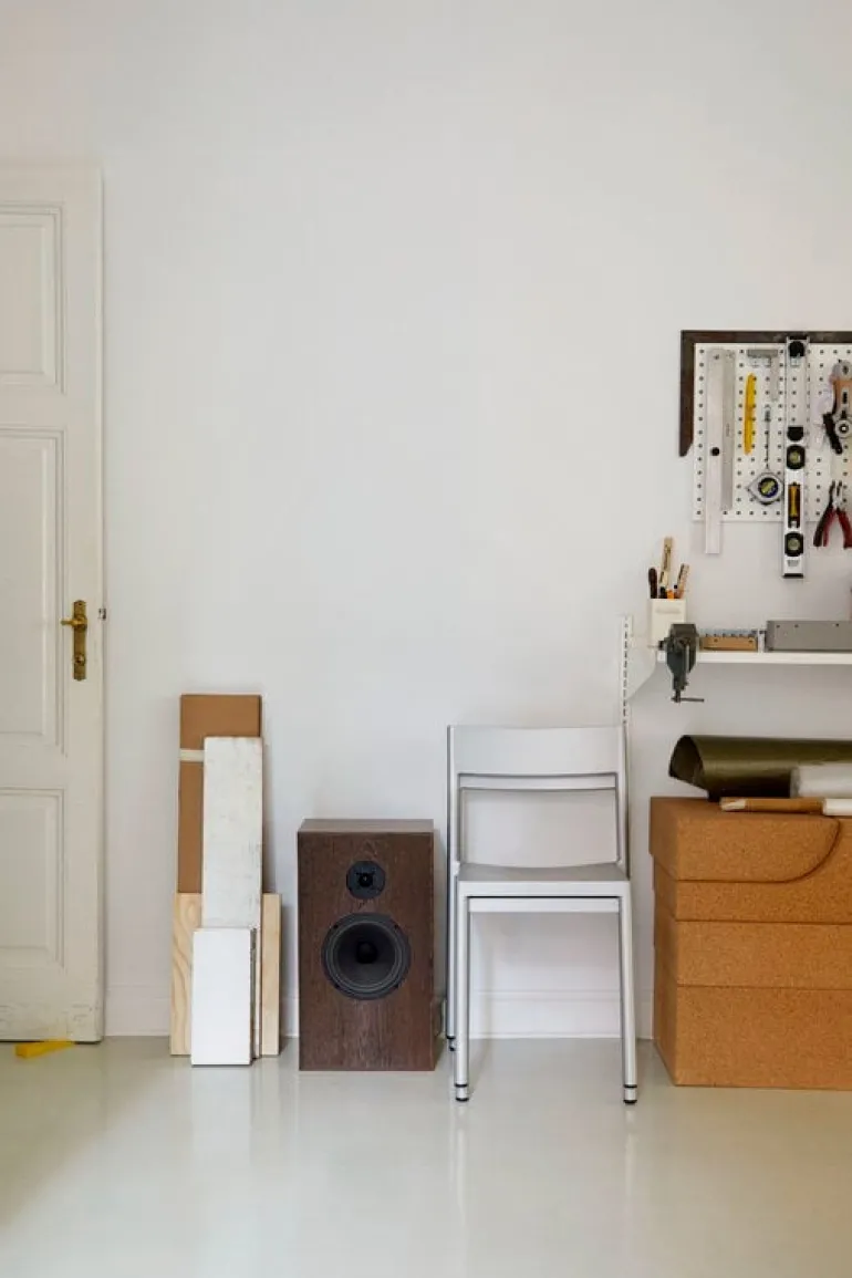 HAY Type chair, silver grey