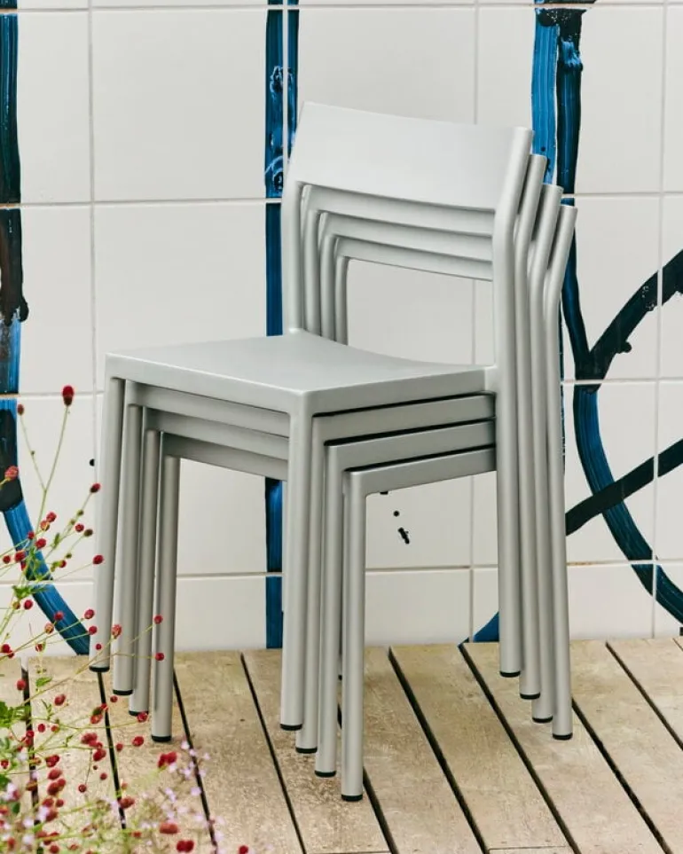 HAY Type chair, silver grey