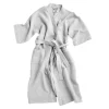 HAY Waffle bathrobe, one size, grey