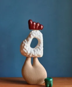 HAY W&S Chamber vase, light beige