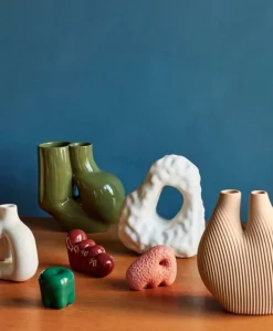 HAY W&S Chubby vase, olive green