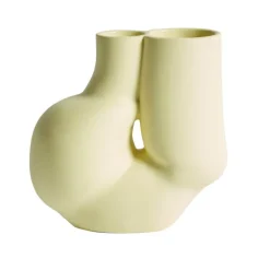 HAY W&S Chubby vase, soft yellow