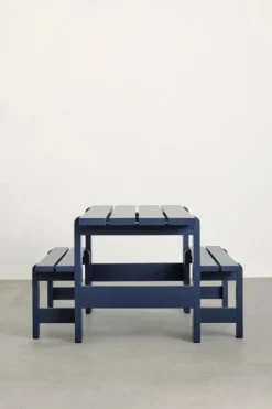 HAY Weekday bench, 111 x 23 cm, steel blue