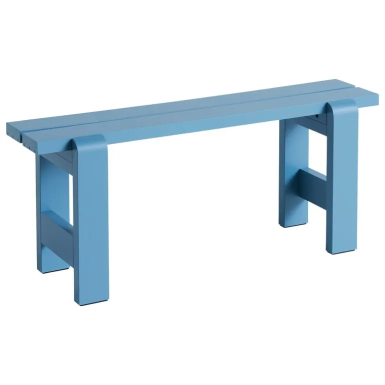 HAY Weekday bench, 111 x 23 cm, azure blue
