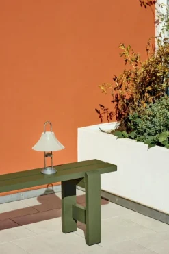 HAY Weekday bench, 140 x 23 cm, olive