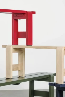 HAY Weekday bench, 111 x 23 cm, olive