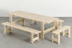 HAY Weekday bench, 111 x 23 cm, lacquered pinewood