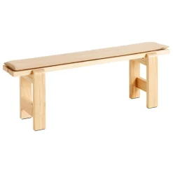 HAY Weekday bench, 140 x 23 cm, lacquered pinewood