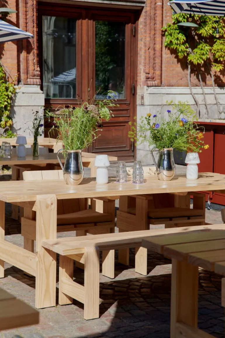 HAY Weekday table, 230 x 83 cm, lacquered pinewood