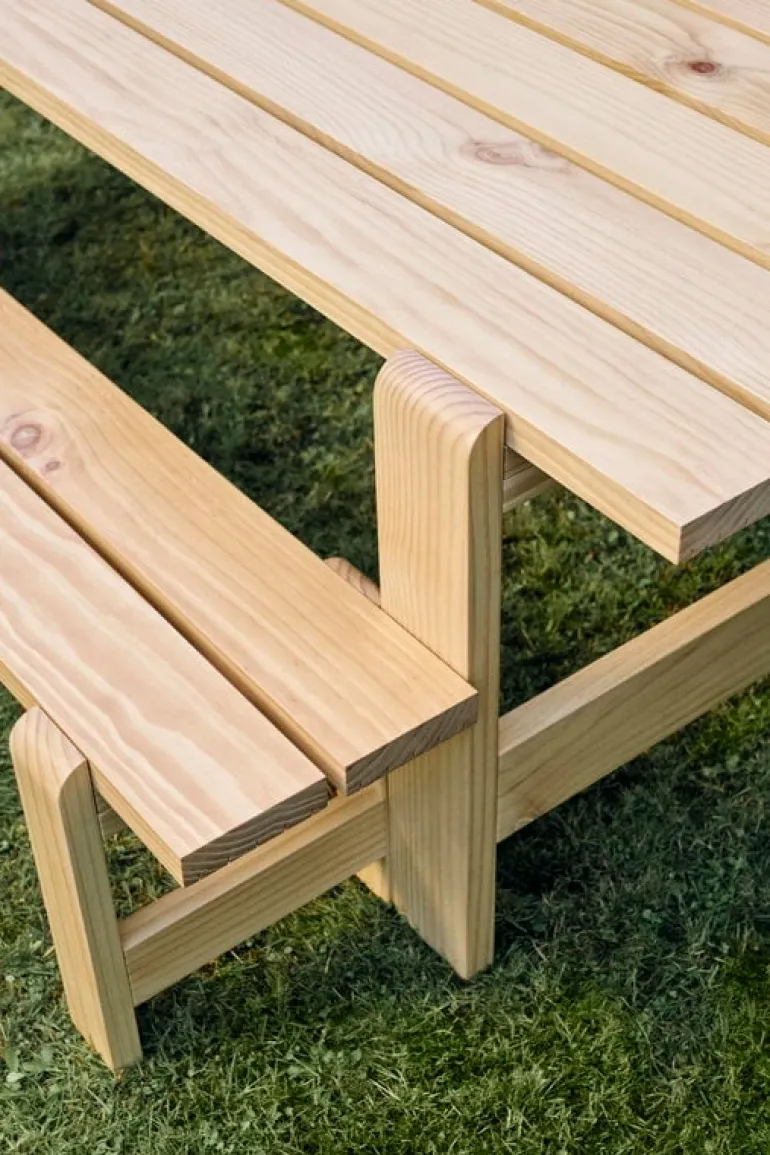 HAY Weekday table, 230 x 83 cm, lacquered pinewood