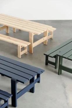 HAY Weekday table, 230 x 83 cm, olive