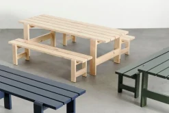 HAY Weekday table, 230 x 83 cm, olive