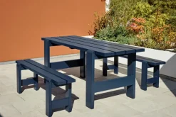 HAY Weekday table, 180 x 66 cm, steel blue
