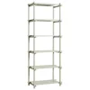 HAY Woody Column 2.0 shelf, high, smokey grey beech - smokey grey steel