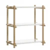 HAY Woody Column shelf, low, white