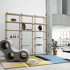 HAY Woody shelf, high, white