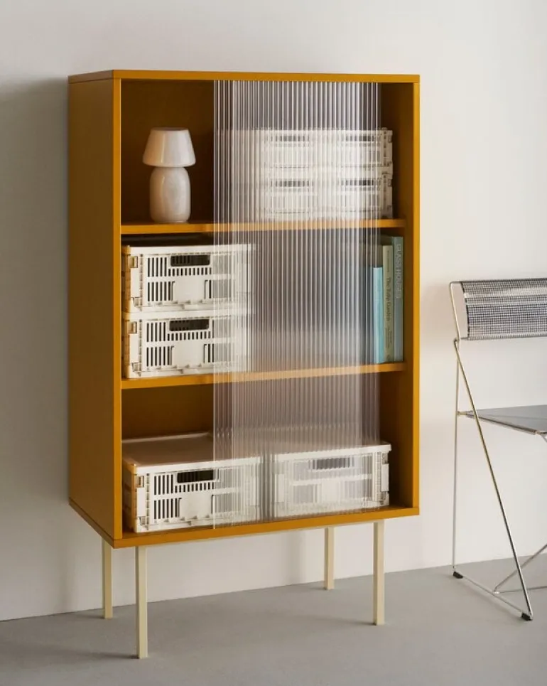 HAY X-Line chair, indoor, chromed - chromed