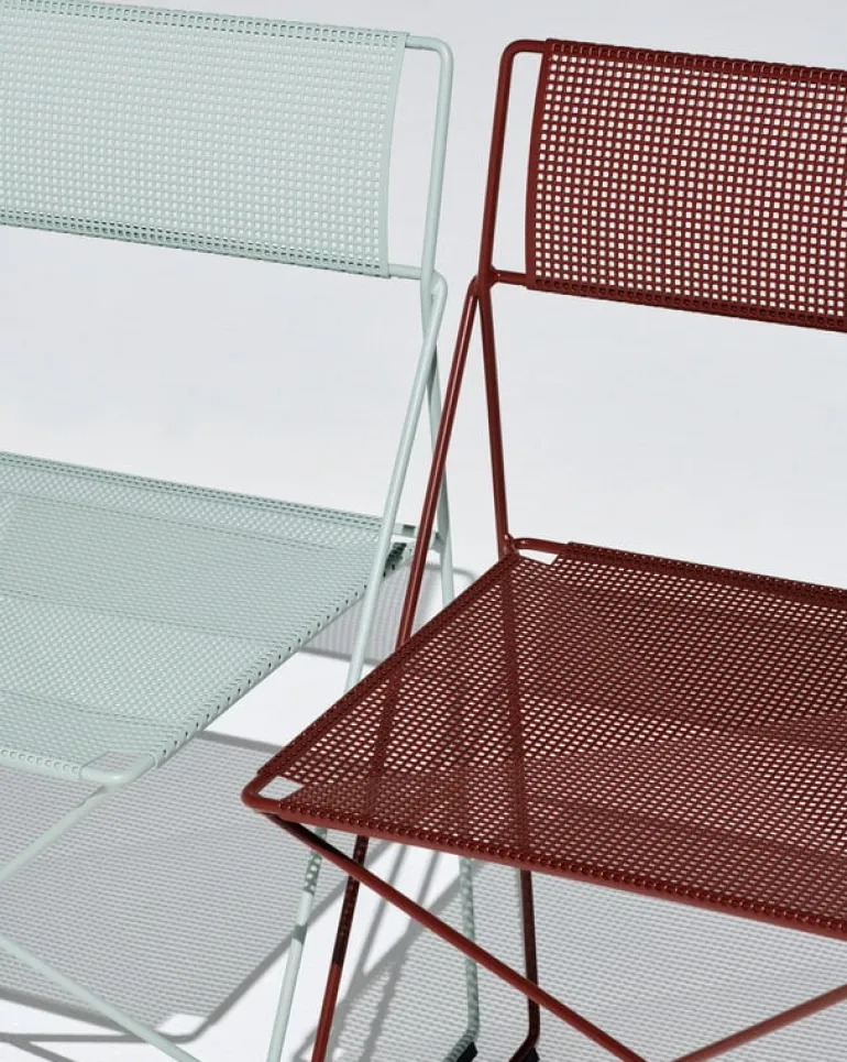 HAY X-Line chair, iron red