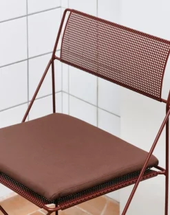 HAY X-Line chair, iron red